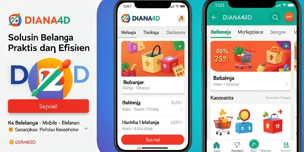 Antarmuka aplikasi DIANA4D yang intuitif dan menarik.
