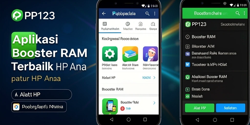 Tampilan antarmuka utama PP123 yang user-friendly dan berfungsi optimal.