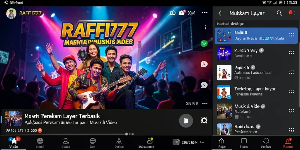 Antarmuka intuitif dan mudah digunakan untuk perekaman layar.