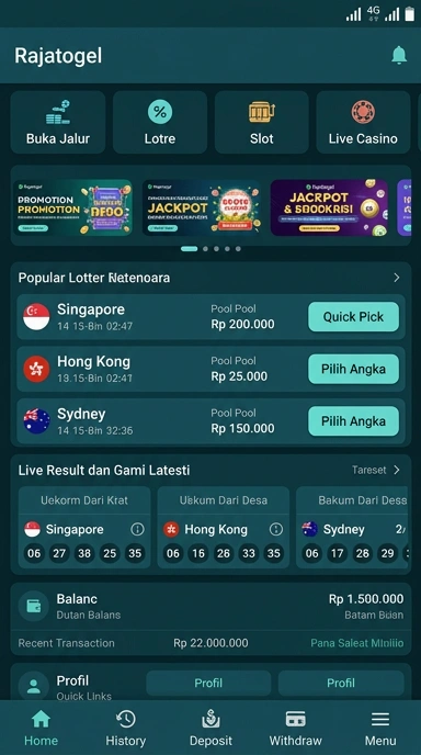 Link Alternatif Rajatogel Terbaru untuk Pengguna Android